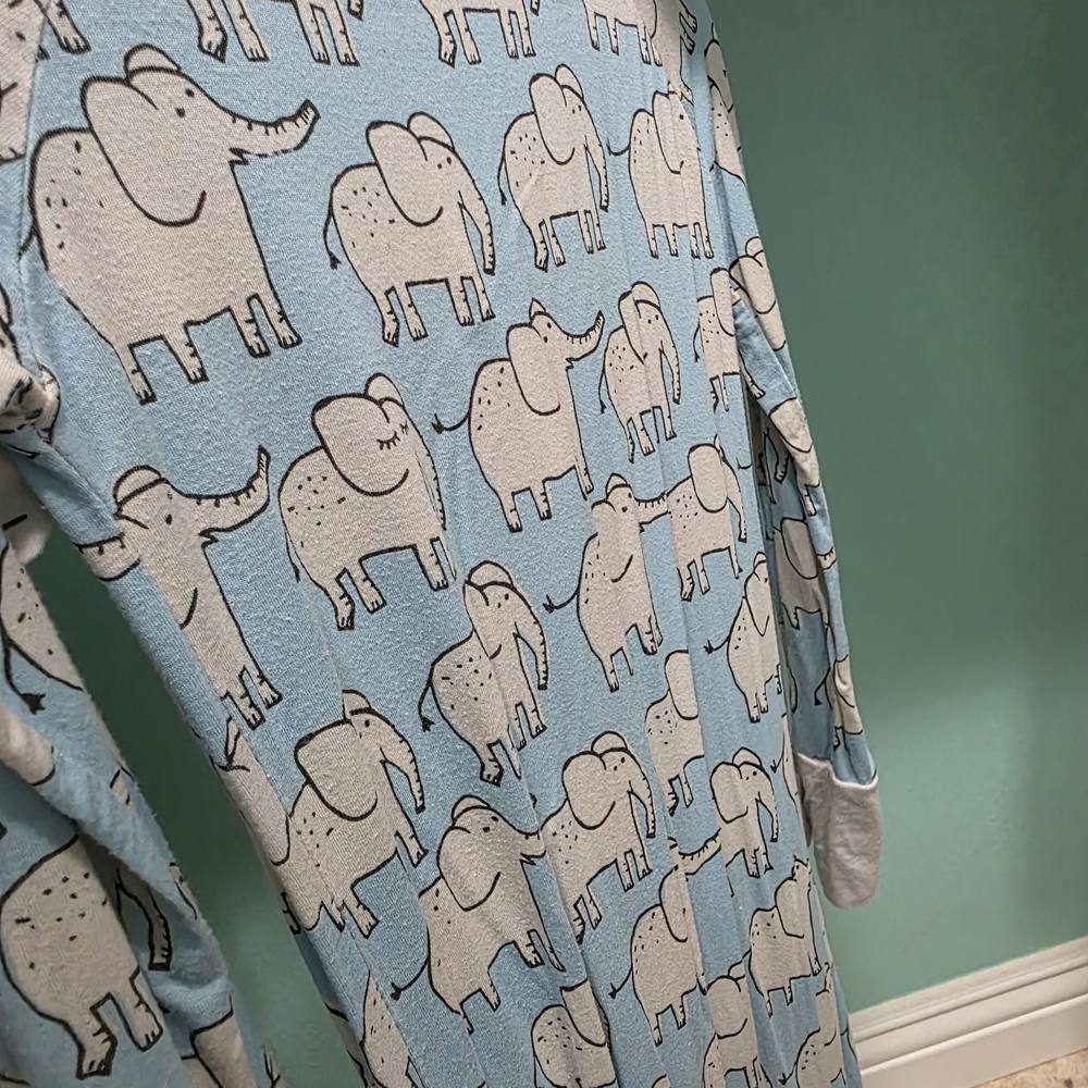 Little Sleepies Green and Blue Pajama Sets Soft and Cozy - Picture 7 of 16